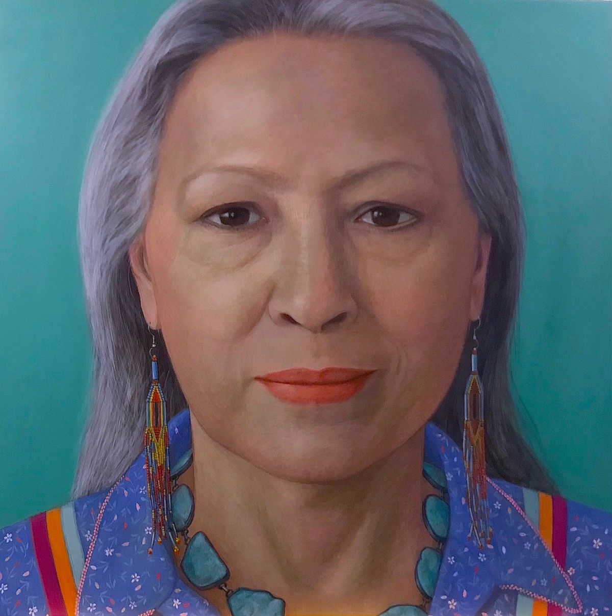 Artist Doug Safranek’s “Irma Estel” is part of “Conduit,” a Northwest Museum of Arts and Culture exhibit partnering with the World Mother Storytelling Project.  (Courtesy of Doug Safranek)