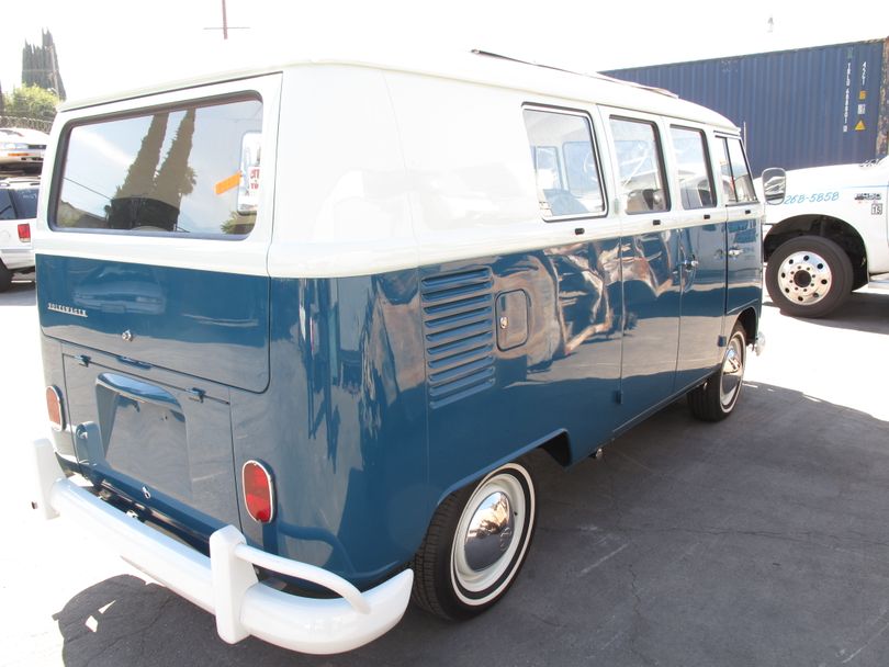 A 1965 Volkswagen bus reported stolen in Spokane more than 35 years ago was recovered in mid-October in the Los Angeles/Long Beach seaport. U.S. Customs and Border Protection officials seized it during a container examination. (U.S. Customs and Border Protection)