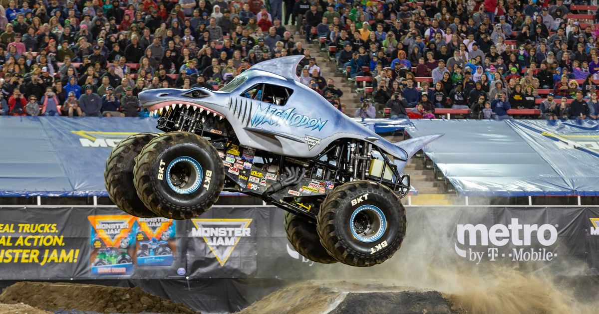 Big, fast and loud trucks return with Monster Jam at Spokane Arena this