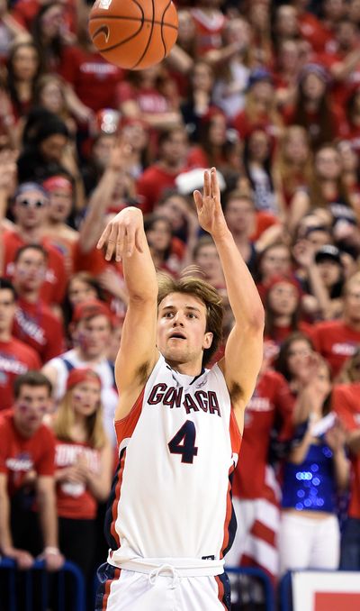 Kevin Pangos is the WCC player of the year and made the All-WCC first team for the fourth straight year. (Colin Mulvany)
