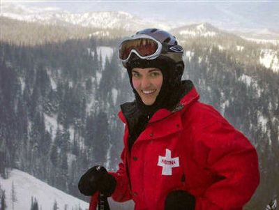 
Kristy Hines earns high praise as a student ski patroller.
 (Photo Courtesy of Susan Hines / The Spokesman-Review)
