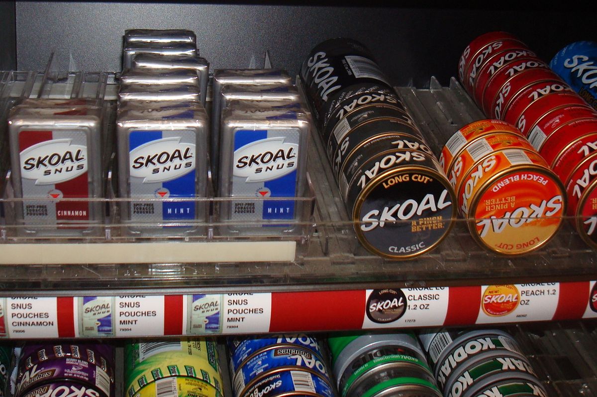 Skoal Snus product is racked alongside traditional spit tobacco behind the counter of a Sheetz store in Morgantown, W.Va. The folks who created Joe Camel are hoping Camel Snus will become a hit with tobacco lovers tired of being forced outside for a smoke. Associated Press photos (Associated Press photos / The Spokesman-Review)