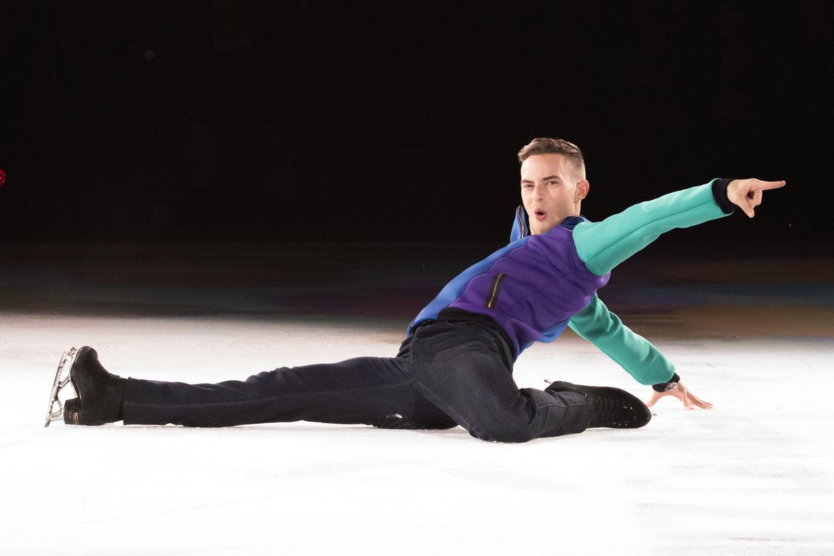 Olympian Adam Rippon will be at Spokane Arena on Friday with Stars on Ice. (Sharon Sipple)