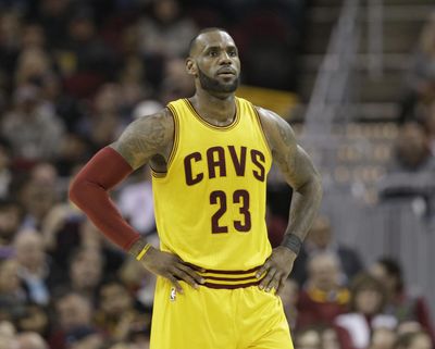Cleveland’s LeBron James may want to pick on someone he can out-talk, instead of the unflapple Charles Barkley. The two had a recent dustup over James’ demand for more players. (Tony Dejak / Associated Press)