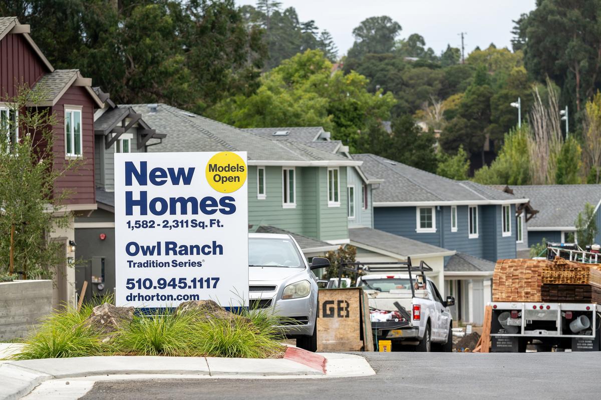 New homes in Hercules, California. MUST CREDIT: David Paul Morris/Bloomberg (David Paul Morris/Bloomberg)
