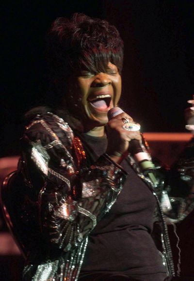 Koko Taylor sings at the Harold Washington Cultural Center in Chicago in January 2005.  (File Associated Press / The Spokesman-Review)