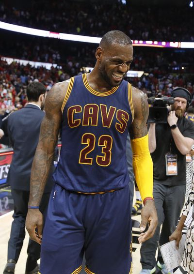 Cleveland Cavaliers forward LeBron James said Stephen Curry deserved MVP award, but best player and most valuable player are sometimes two different things. (John Bazemore / Associated Press)