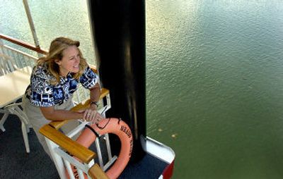 
Diana Klybert is the captain of the River Queen in Post Falls. 
 (File / The Spokesman-Review)