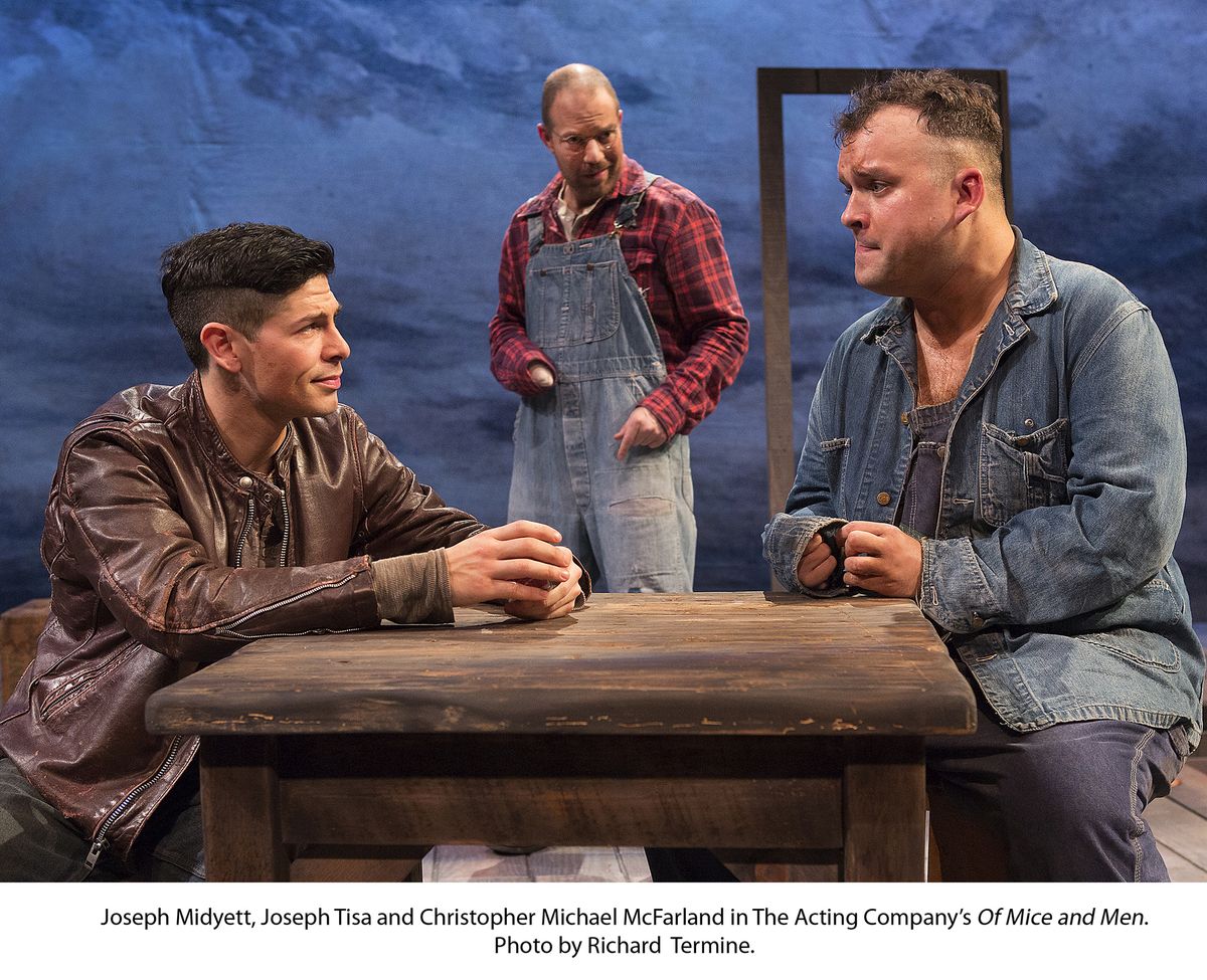 “Of Mice and Men” will be staged today at the Fox.