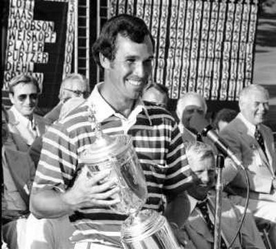 
Associated Press Hubert Green continued to play through the 1977 U.S. Open despite a threat on his life.
 (File Associated Press / The Spokesman-Review)