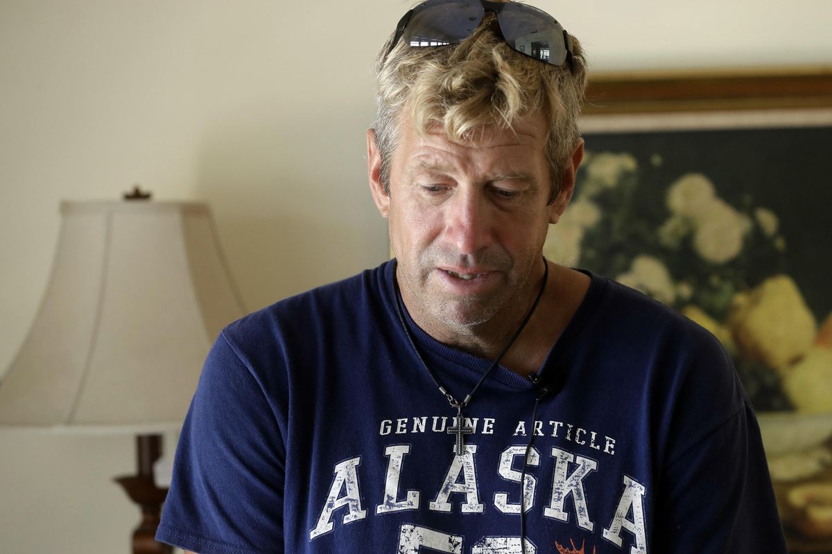 Steve Knowlton talks about his mother Mary Knowlton during an interview Wednesday, Aug. 10, 2016, in Punta Gorda, Fla. Mary Knowlton, a retired librarian, was shot by an officer during a citizen’s academy “shoot/don’t shoot” exercise Tuesday. (Chris O’Meara / Associated Press)