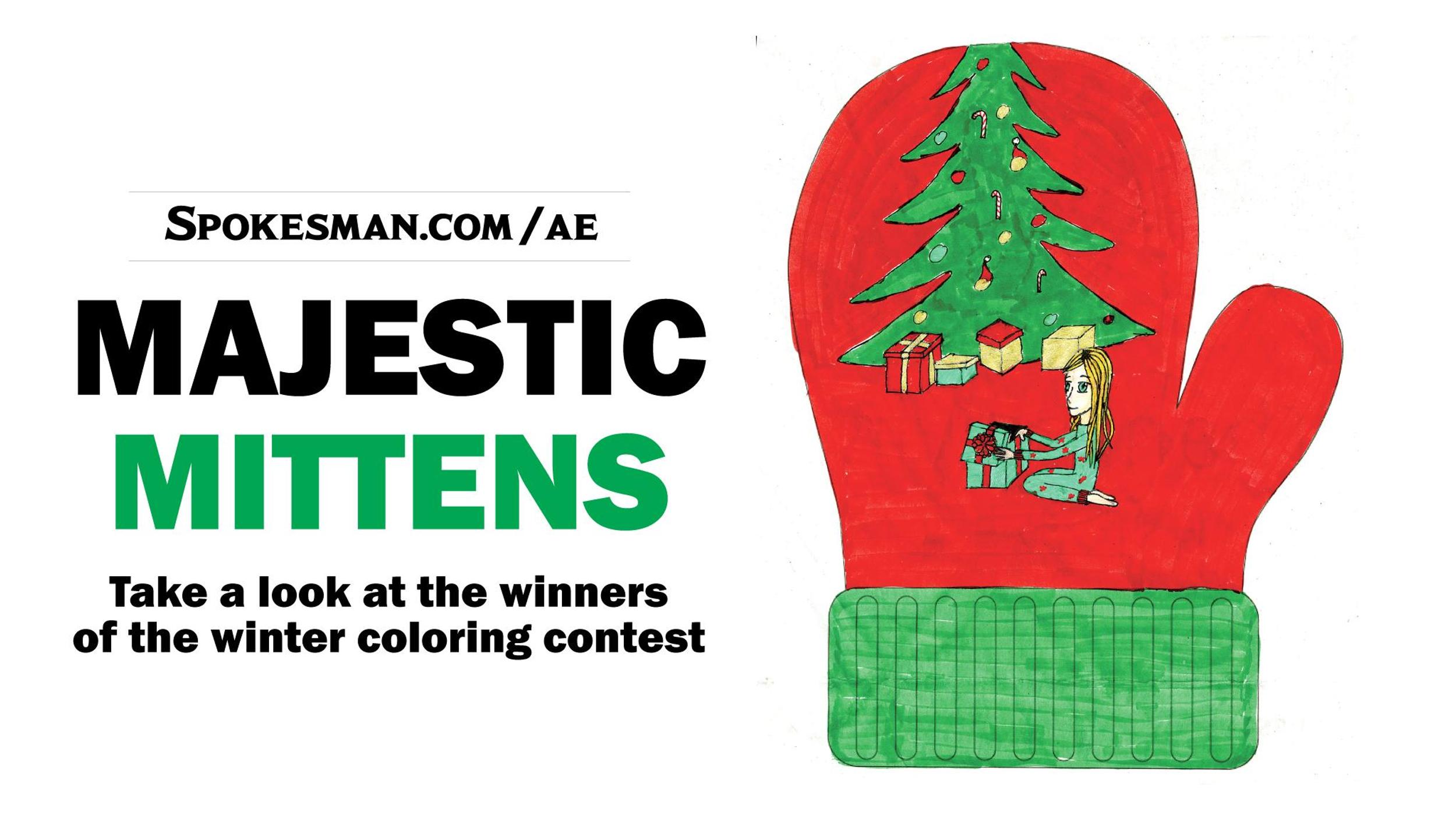 Warm our hearts: Mitten drawings show off youngsters’ skills and creativity