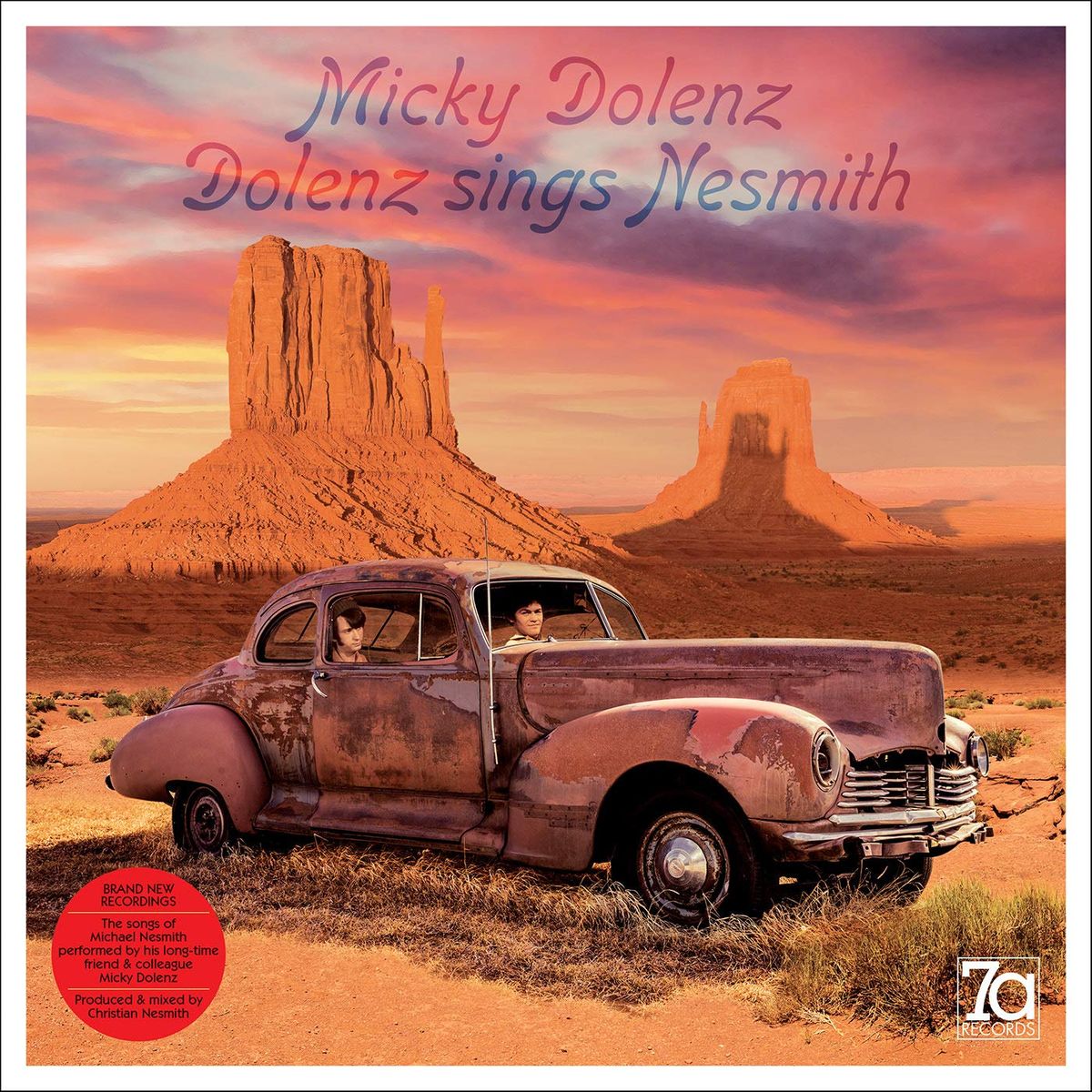 Micky Dolenz’s new album is titled “Dolenz Sings Nesmith.”  (7a Records)
