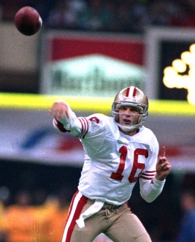 Joe Montana was the starting quarterback in four SB victories.