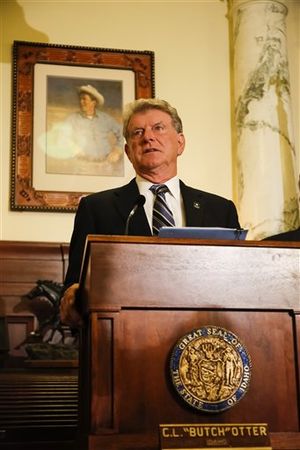 Gov. Butch Otter calls lawmakers back for a special session (AP / Otto Kitsinger)