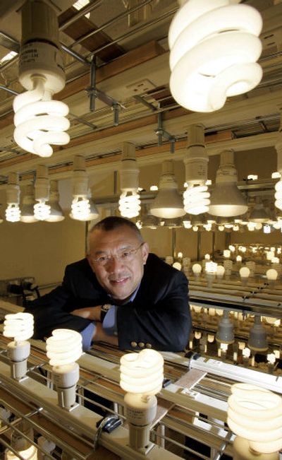 
Technical Consumer Products' Ellis Yan poses in a research lab Wednesday.
 (Associated Press / The Spokesman-Review)