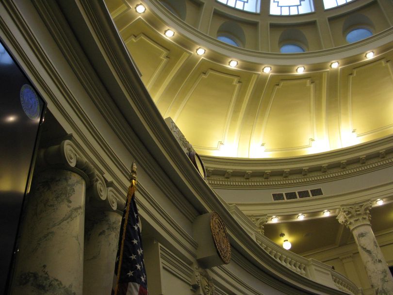 Idaho House chamber, Idaho state Capitol (Betsy Z. Russell)