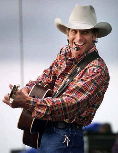 
 Chris LeDoux performs at the Nuckolls County Fair in 2000 in Nelson, Neb. 
 (File/Associated Press / The Spokesman-Review)
