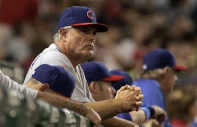 
Associated PressLou Piniella's June tirade has sparked the play of his Chicago Cubs team.
 (Associated Press / The Spokesman-Review)
