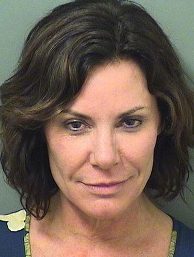 This Sunday, Dec. 24, 2017, photo provided by the Palm Beach County Sheriff’s Office shows Luann de Lesseps, a star of the reality television series The Real Housewives of New York City. De Lesseps was booked into jail early Sunday on charges of battery on a law enforcement officer, resisting arrest with violence, disorderly intoxication and corruption by threat. (Associated Press / Palm Beach County Sheriff’s Office)