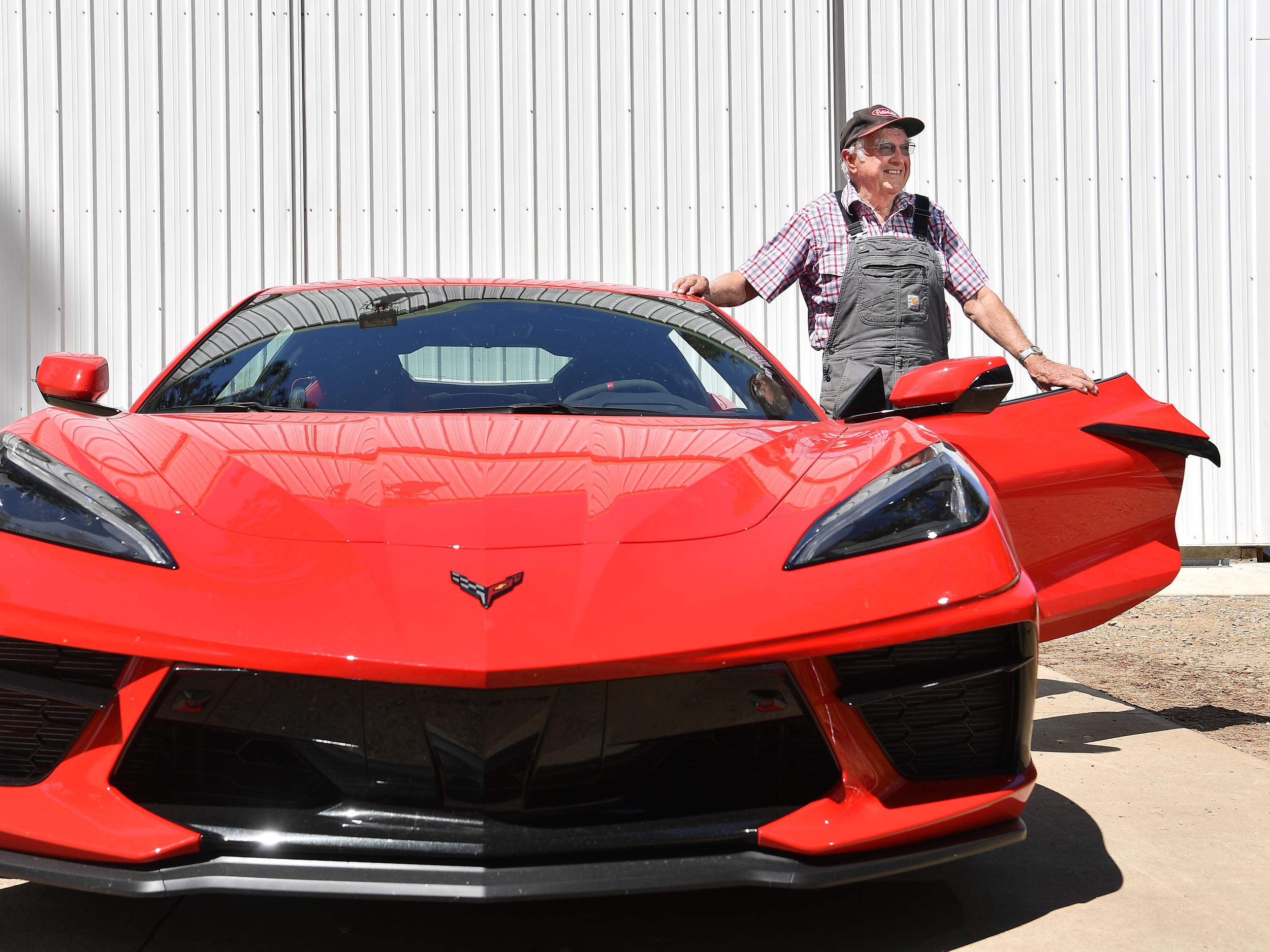 Long wait to purchase dream little red Corvette was worth it for