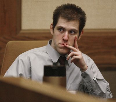In this Thursday March 29, 2007, file photo, William Morva watches as prospective jury members are interviewed to serve in his attempted robbery trial in Montgomery County Circuit Court in Christiansburg, Va. Morva  received a lethal injection Thursday, July 6, 2017, for the killings of a hospital security guard and a sheriff’s deputy in 2006. (Matt Gentry / Roanoke Times)