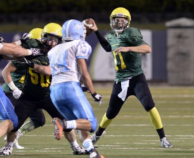 QB Brett Rypien leads Shadle Park against Auburn Mountainview in State 3A opener. (File)