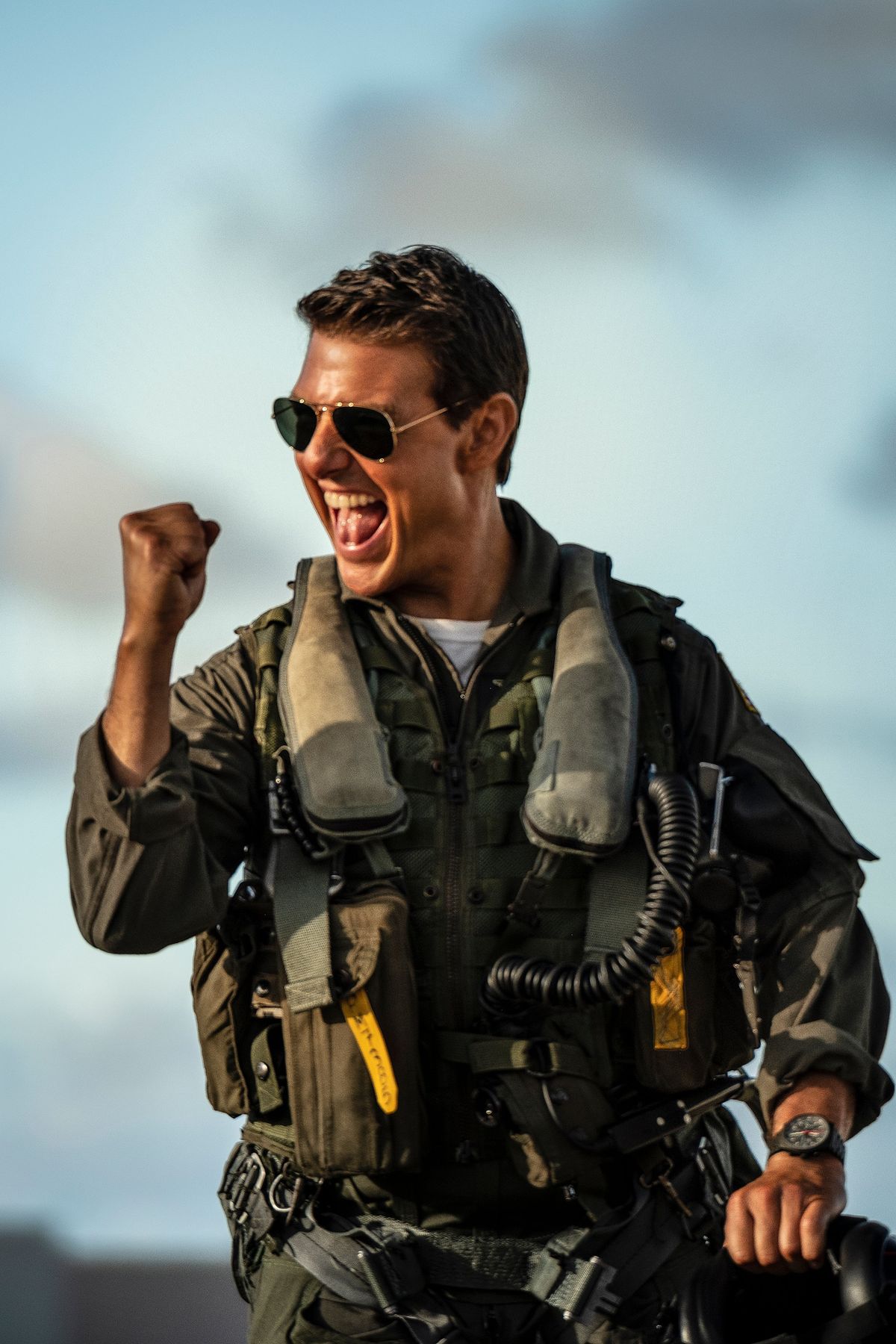 Tom Cruise as Capt. Pete "Maverick" Mitchell in "Top Gun: Maverick."   (Paramount Pictures)