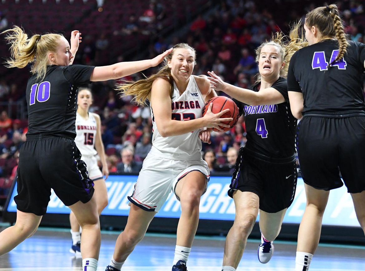 Topseeded Gonzaga stunned by fourthseeded Portland, 7069, in