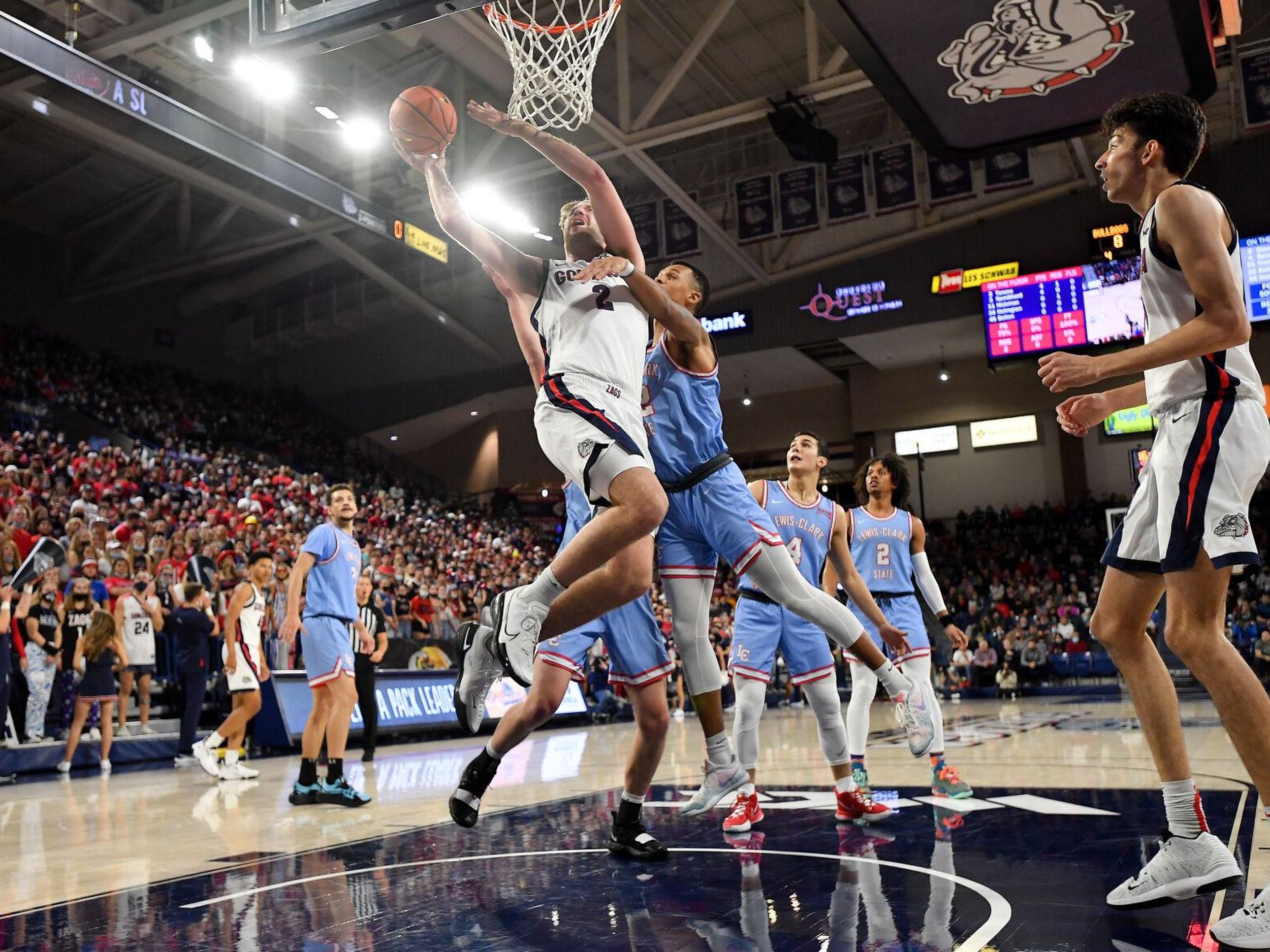 Gonzaga men vs. Lewis-Clark State (Nov. 5, 2021)