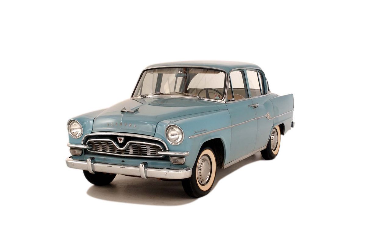 This 1958 Toyopet Crown was neither a best seller nor a technological wonder. The Japanese compact, available in sedan or wagon styles, was its top offering in the soon to be over-crowded crowded American compact car market. Although only a few dealers signed up for a franchise, they were dutifully rewarded as the company would go on to become one of the biggest manufacturers in the world. (Photo courtesy of former Toyopet)