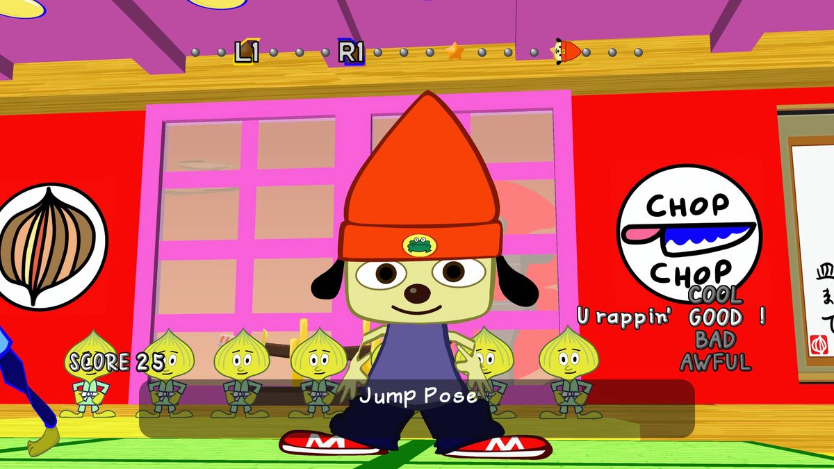 “PaRappa the Rapper” (1996).  (Sony Interactive Entertainment.)