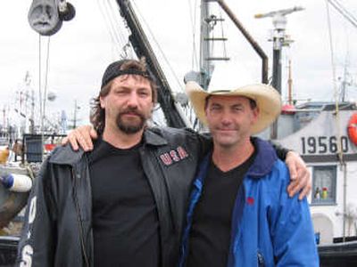 Brothers Johnathan and Andy Hillstrand, pictured, will join Captain Sig Harris of the Discovery Channel's 