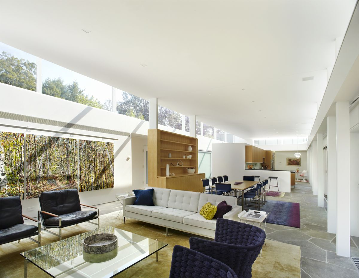 The Breuer 2 House Pavilion, by architect Marcel Breuer (1951), with addition by architect Toshiki Mori (2005-07), is featured in the book “Midcentury Houses Today,” published by Monacelli Press. (Associated Press)