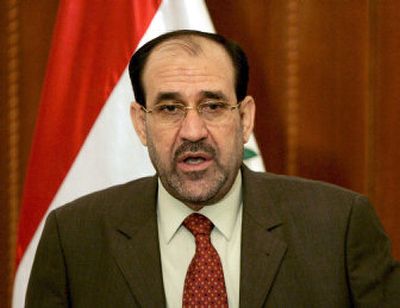 
Al-Maliki
 (The Spokesman-Review)