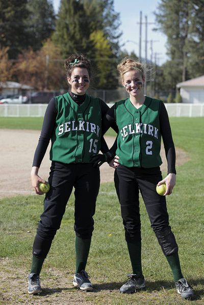 Pitchers Kirbi Anderson, left, and Courtney Holter have been an awesome combo.