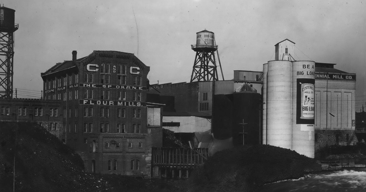 Then and Now Spokane Flour Mill and Centennial Milling The SpokesmanReview