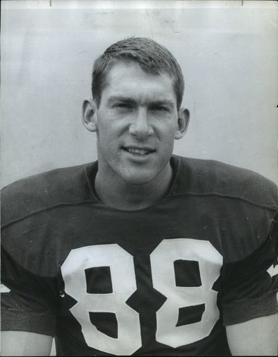 Spokane native Garry Pettigrew is pictured while attending Stanford on a football scholarship.  (Spokesman-Review Photo Archives)