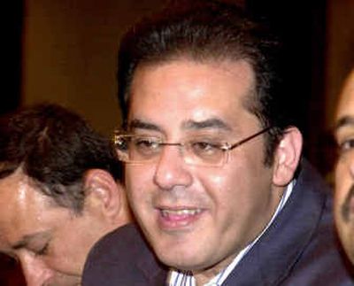 
 Egyptian opposition leader Ayman Nour enters the journalists' professional association Sunday in downtown Cairo, Egypt.
 (Associated Press / The Spokesman-Review)