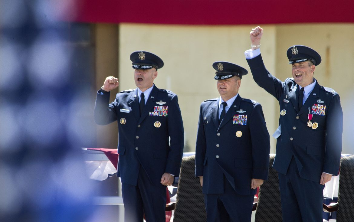 Fairchild reins handed to Col. McDaniel | The Spokesman-Review