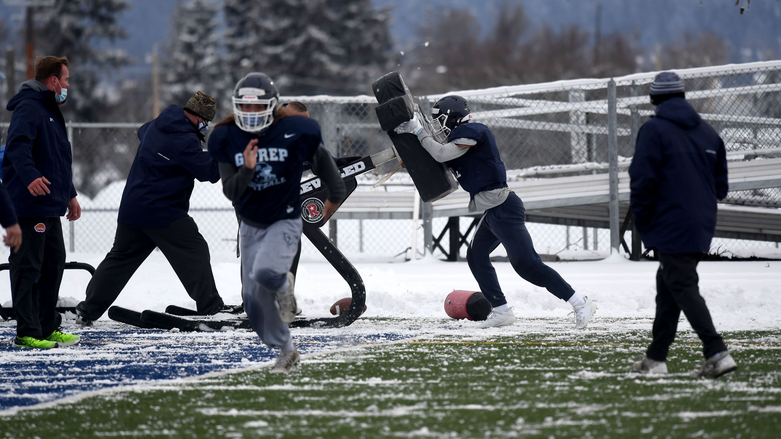 Practice in the Snow