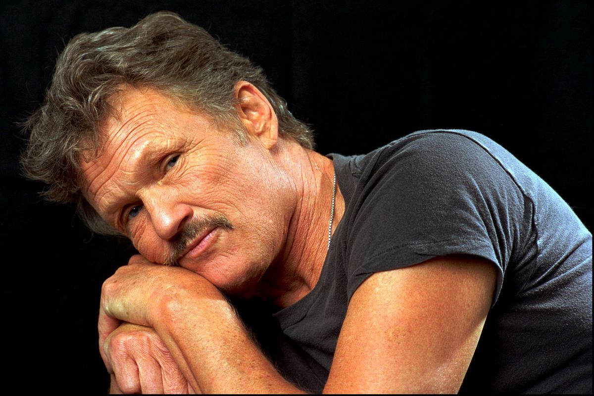 Kris Kristofferson poses for a portrait in Nashville, Tenn., on Aug. 15, 1995. Kristofferson has retired after five decades. A statement from his publicist said the Country Music Hall of Famer and Grammy winner retired in 2020. His son, John, stepped in last year to oversee his father