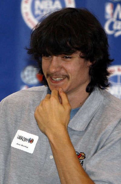 Some fans believe that ex-GU player Adam Morrison would be a great addition to Portland.
 (Associated Press / The Spokesman-Review)