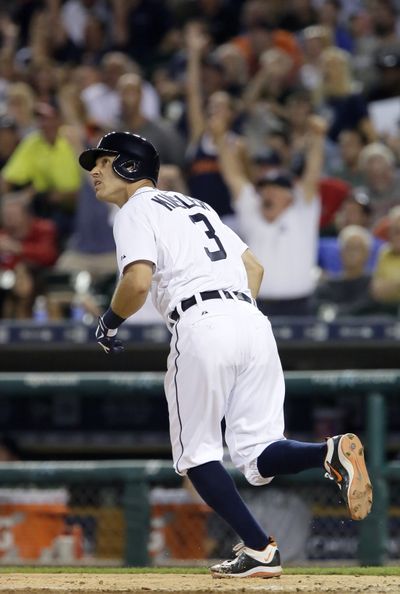 Former Spokane Indian Ian Kinsler hit two home runs. (Associated Press)