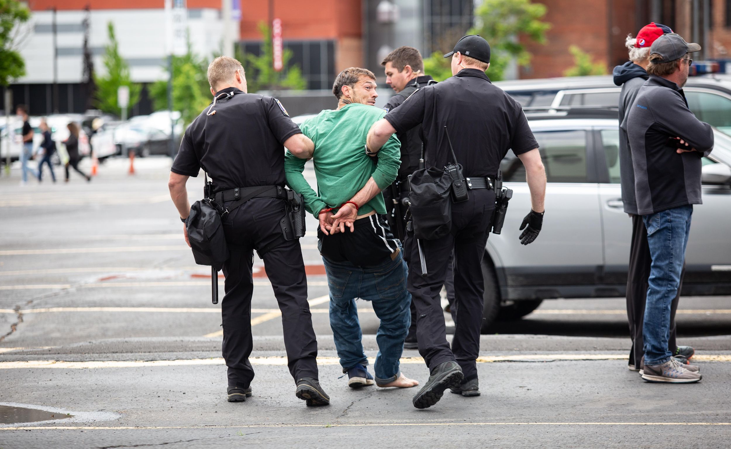 Spokane Protester Accused Of Throwing Molotov Cocktail Appears In Court Others Decry Police