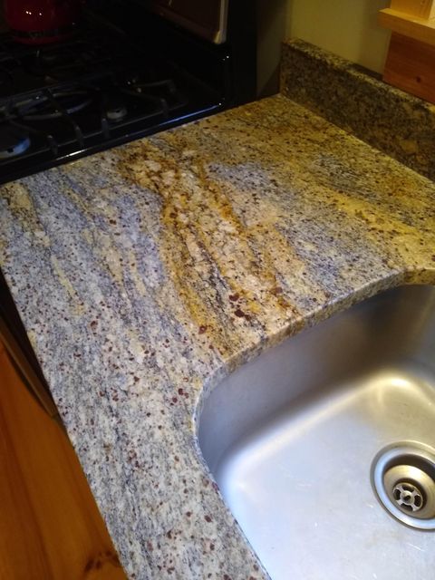 Rust Stains In Granite Countertops, How To Get A Rust Stain Out Of Quartz Countertop