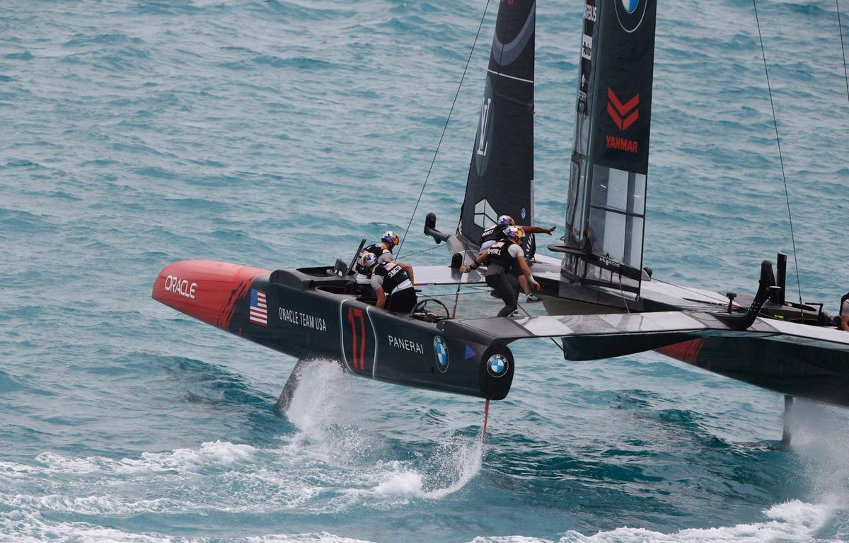 Jimmy Spithill, Team USA earn 1st win at America’s Cup The Spokesman