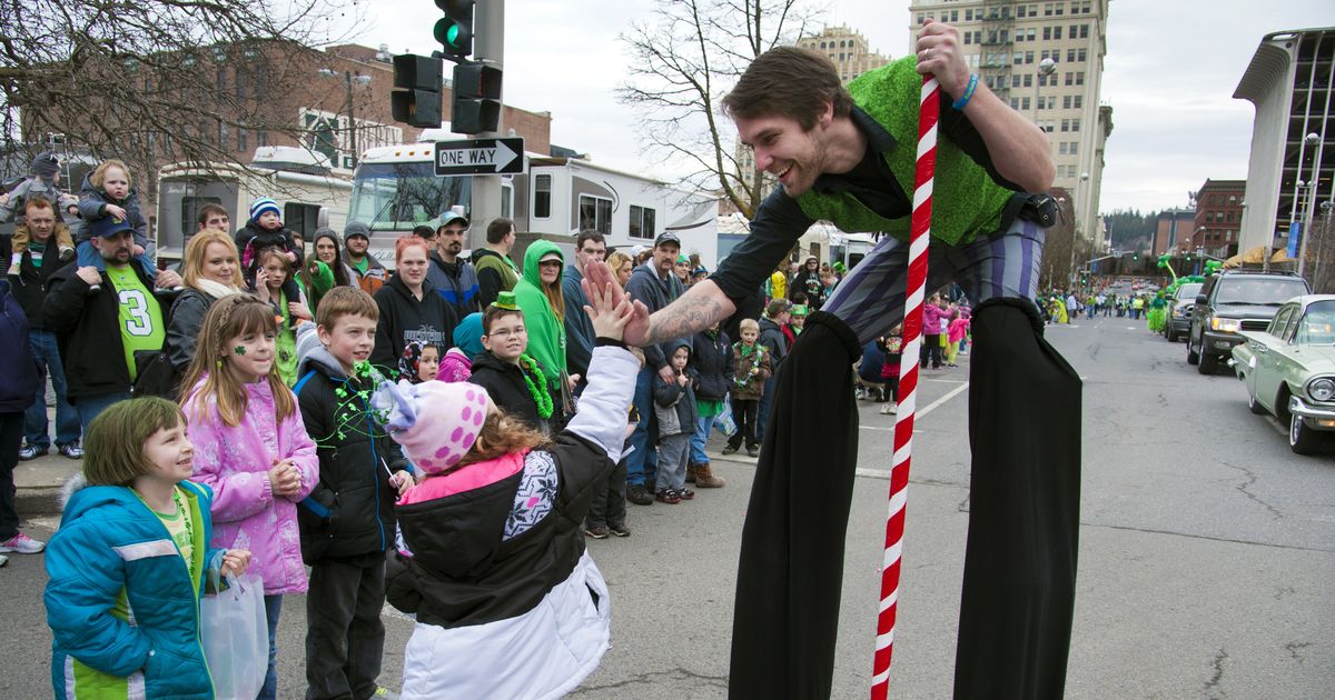 Spokane goes green for St. Patrick’s Day parade The SpokesmanReview