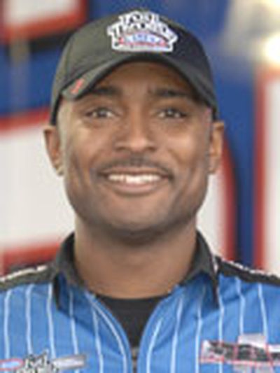 Antron Brown drives the Matco Tools Top Fuel Dragster on the NHRA Full Throttle circuit. (Photo courtesy of NHRA) (The Spokesman-Review)