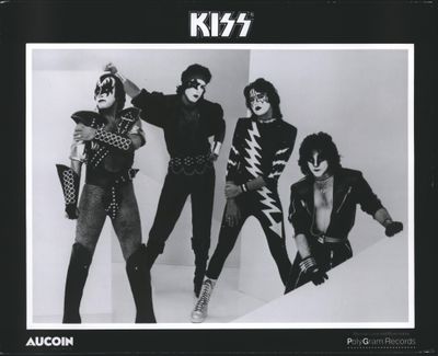 KISS poses for a 1982 publicity shot. (PolyGram Records)